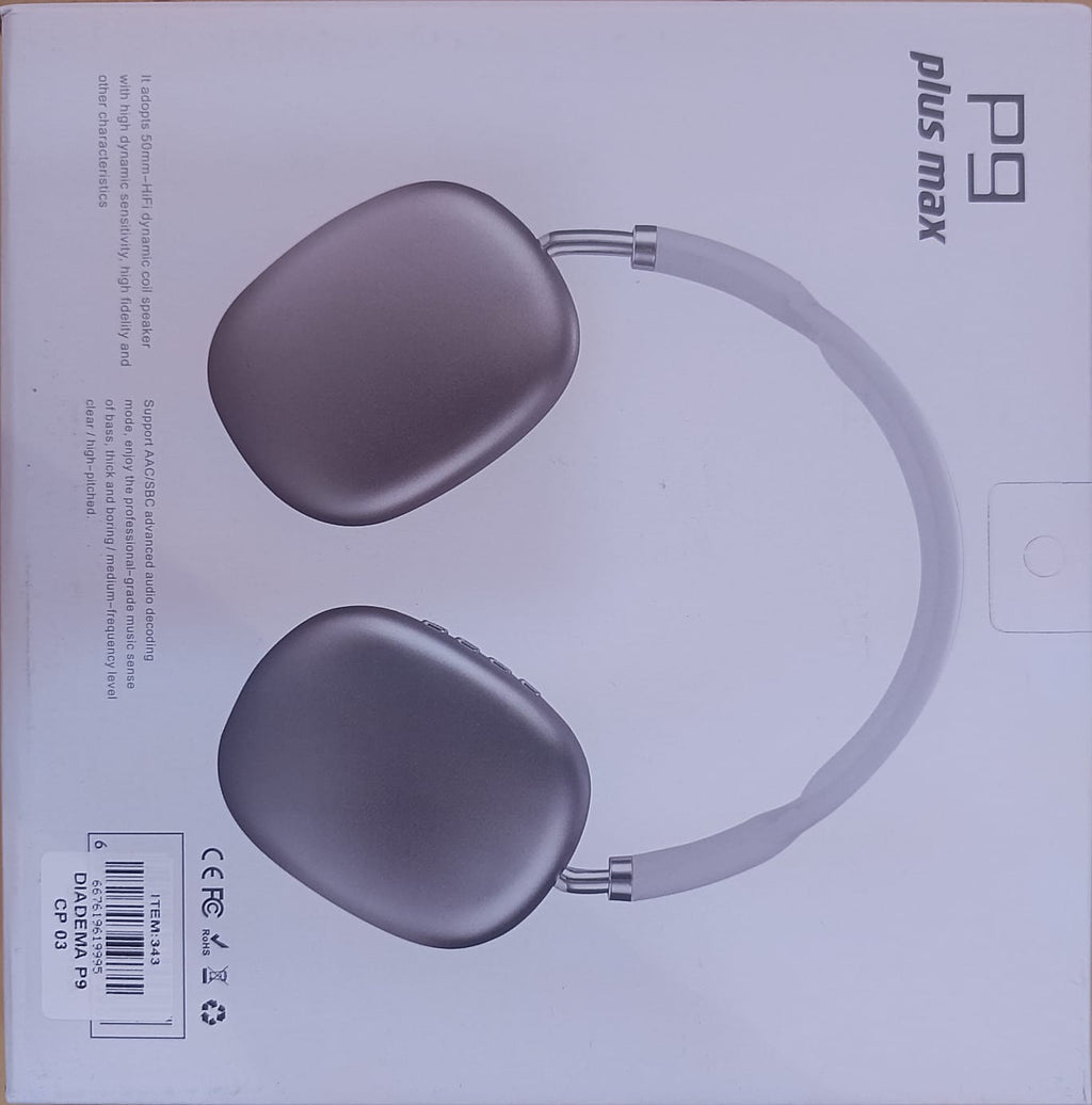 Audífonos Inalámbricos De Diadema P9 Plus