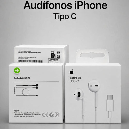 Audífonos Earpods Entrada Tipo C