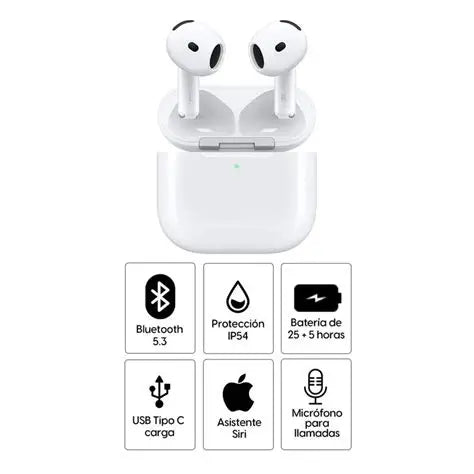 Audífonos Inalámbricos Airpods 4 Gen ANC